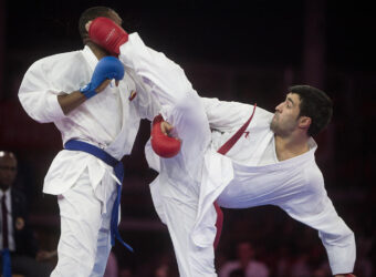 Azerbaijan France Male team kumite