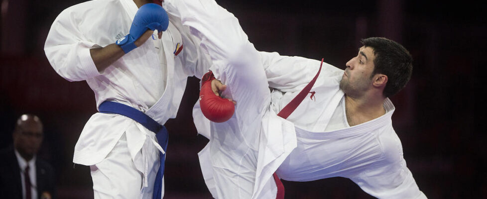 Azerbaijan France Male team kumite