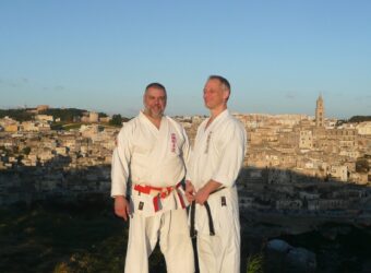 Bruno and me a Matera