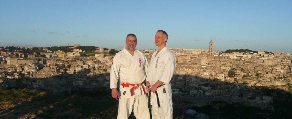 Bruno and me a Matera